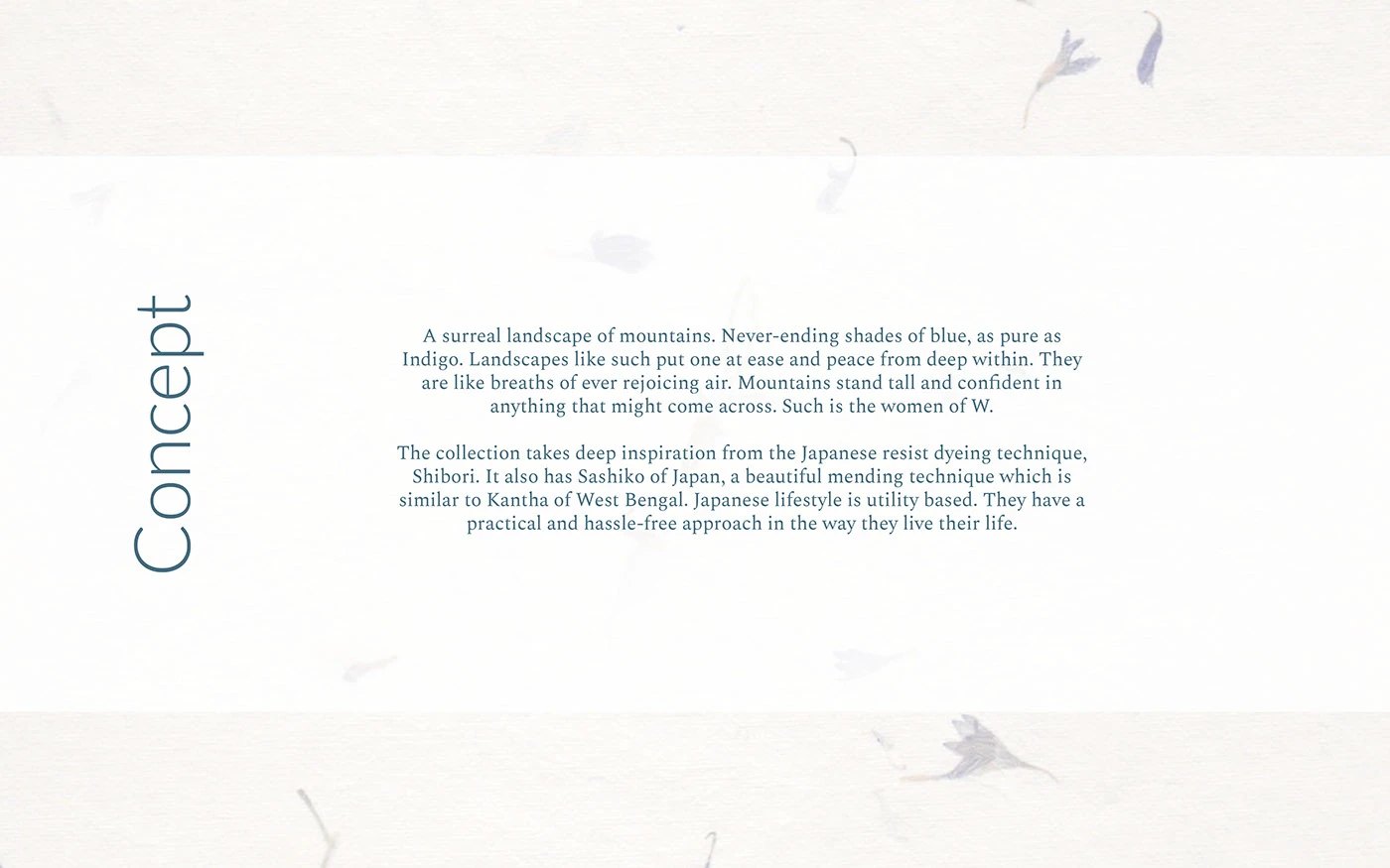 W for Women — Indigo Mountain — 2